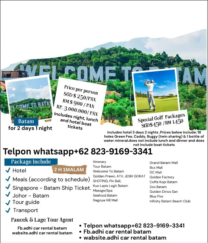 batam tour package